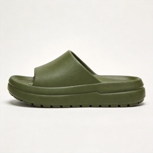 Vietnamese Rubber Army Green Outdoor Beach Sandals