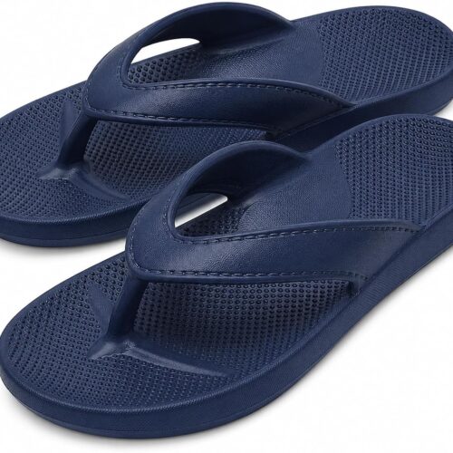 Vietnamese Rubber Square Toe Flip Flops